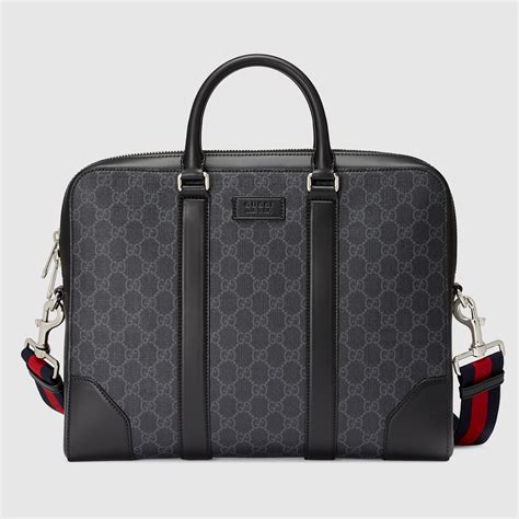 cheap gucci laptop case|gucci gg supreme briefcase.